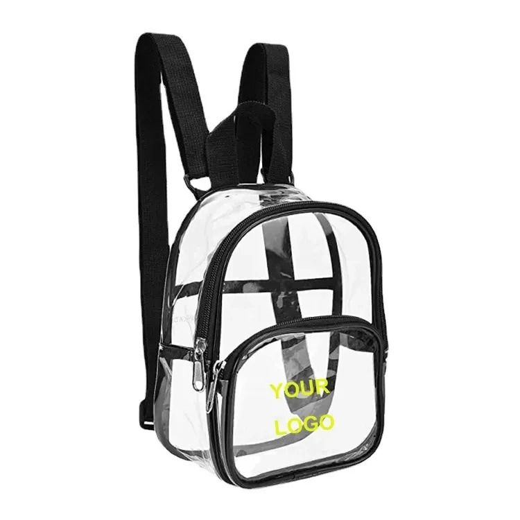 Mini Clear PVC Transparent Backpack 1