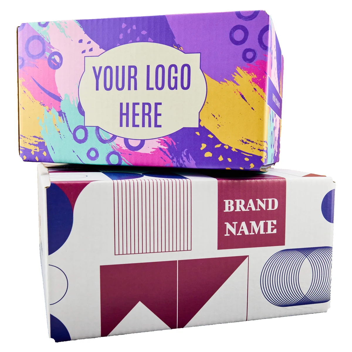 Full Color Custom Printed 11" x 8.5" x 5.5" Shipping Box 1