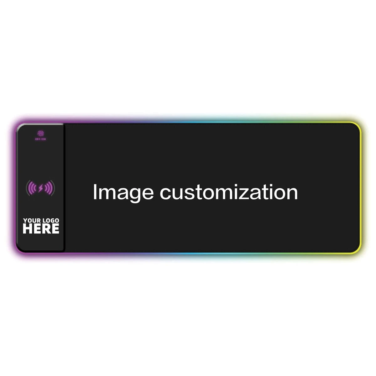 Illuminated Wireless Charging Mouse Pad 1