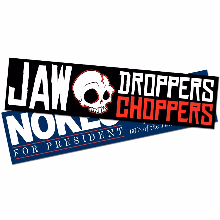 Bumper Sticker / Decal - 11x3 Rectangle Shape