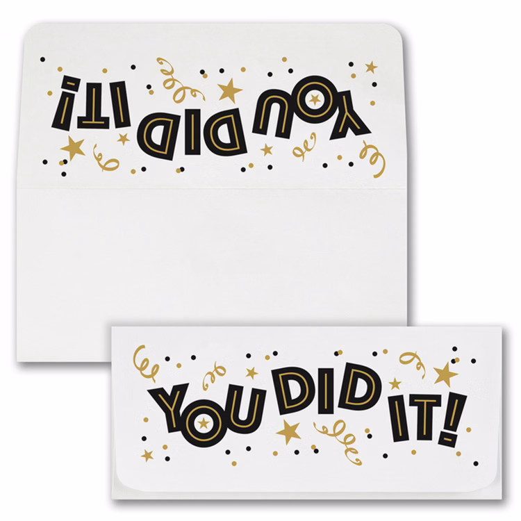 You Did It Currency Envelope