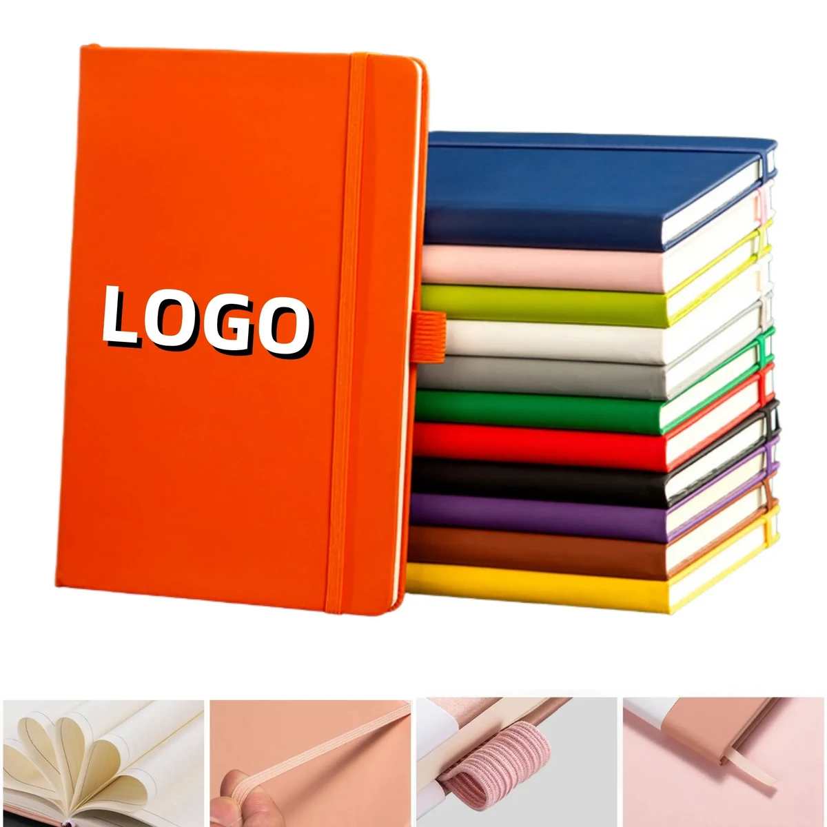 A5 Elastic Band Notebook 1