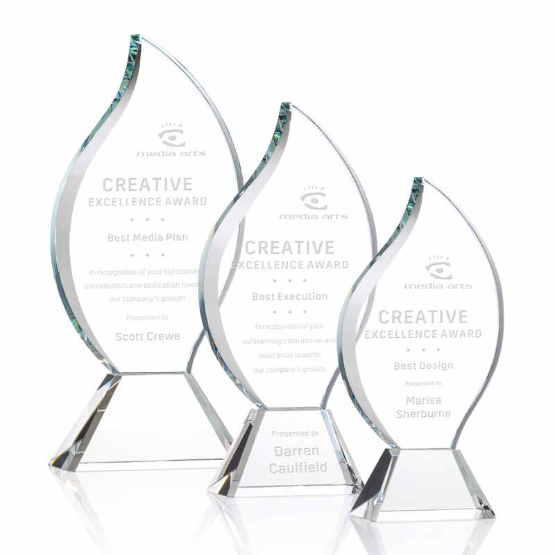 Norina Flame Award - Clear