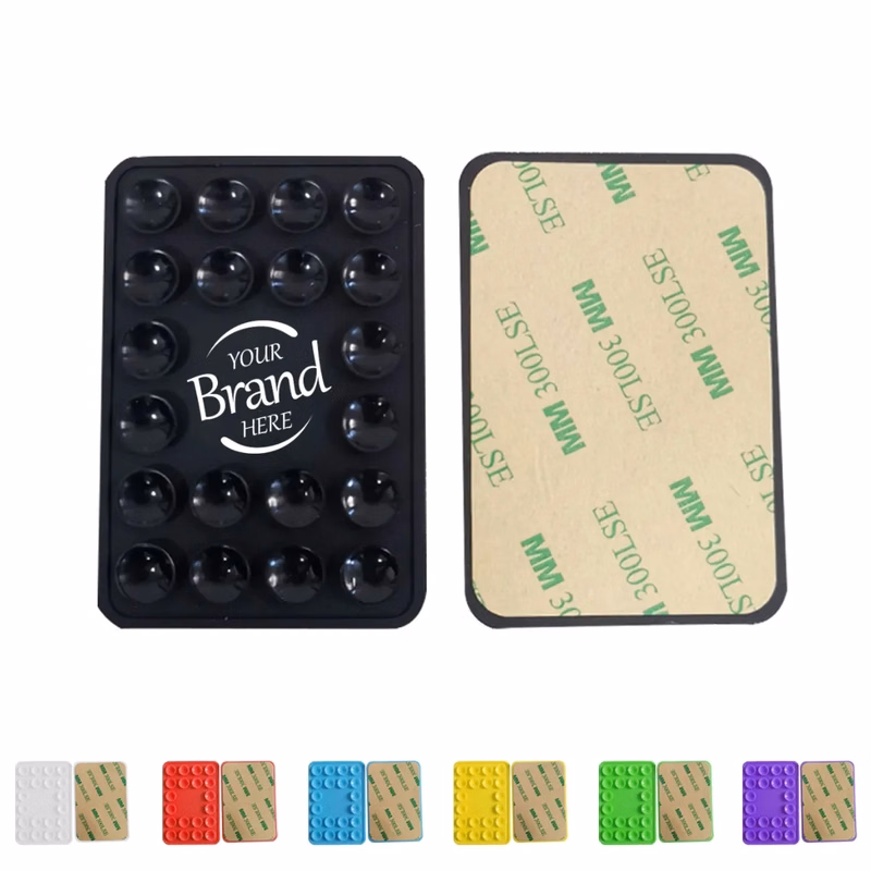Square Silicone Phone Suction Cup Holder