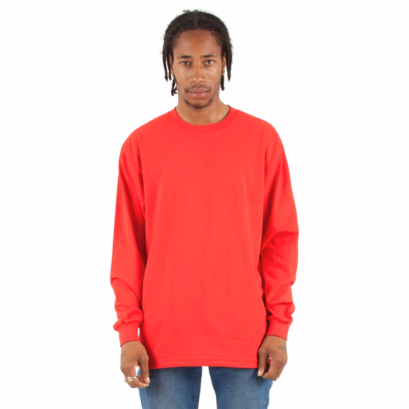 Unisex Max Heavyweight Long Sleeve Tee - SHMHLS