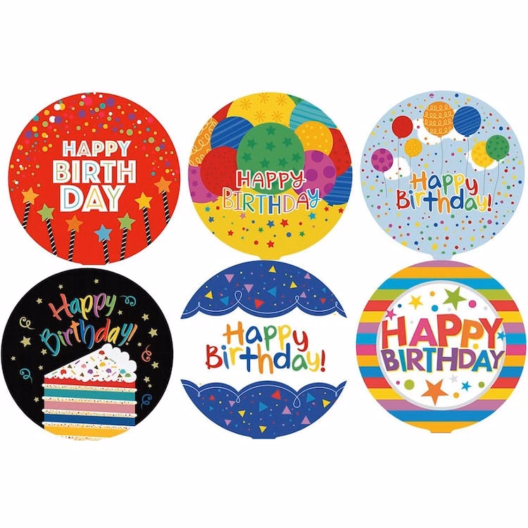 Mylar Birthday Balloons - Assorted 18"