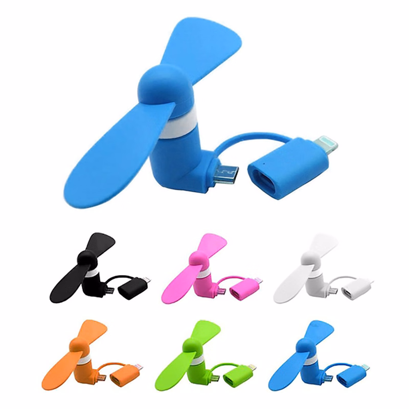 Dual Function Mini Phone Fan