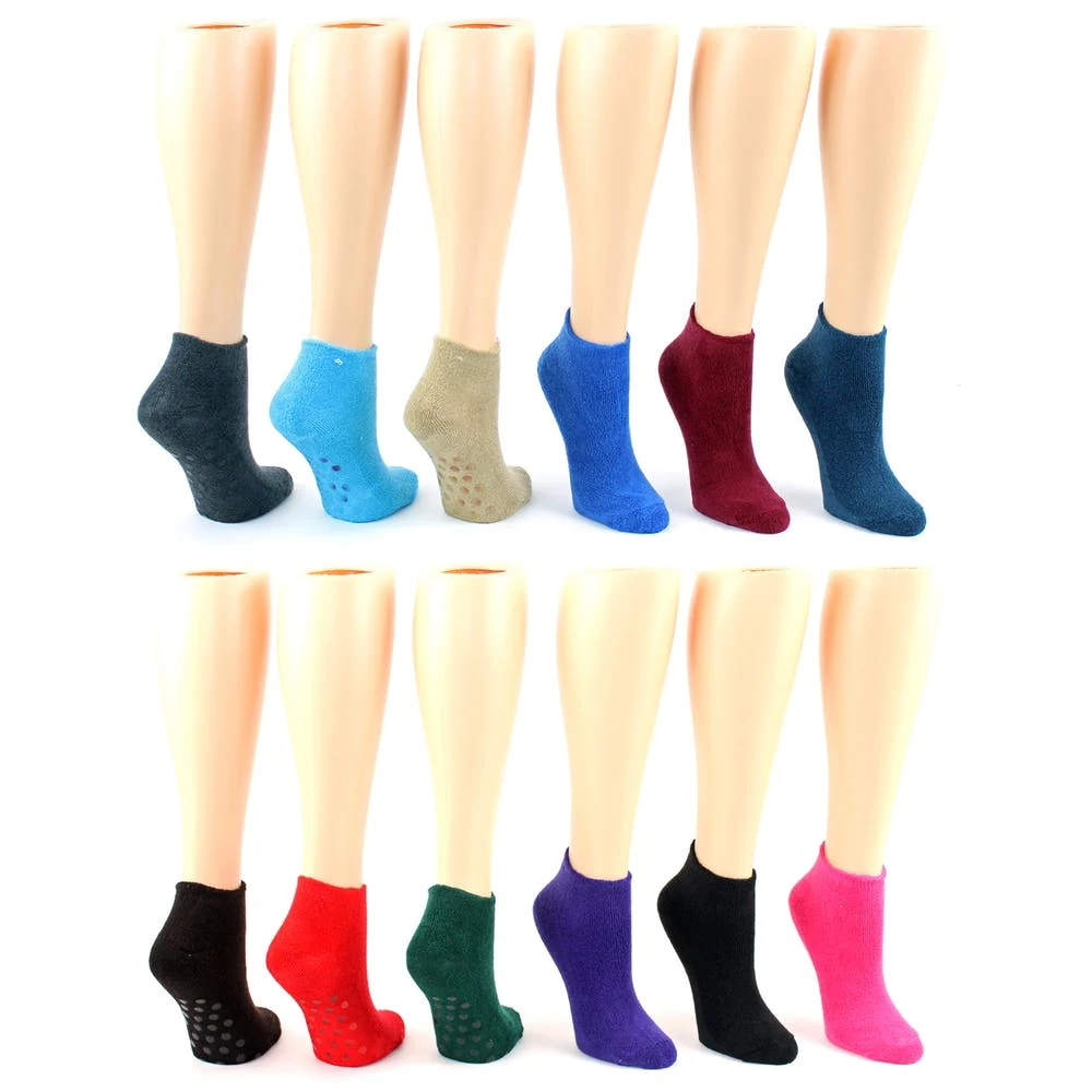 Women's Non-Slip Socks - Size 9-11 with Grips 1