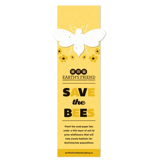 Save The Bees Plantable Bee Bookmarks 1