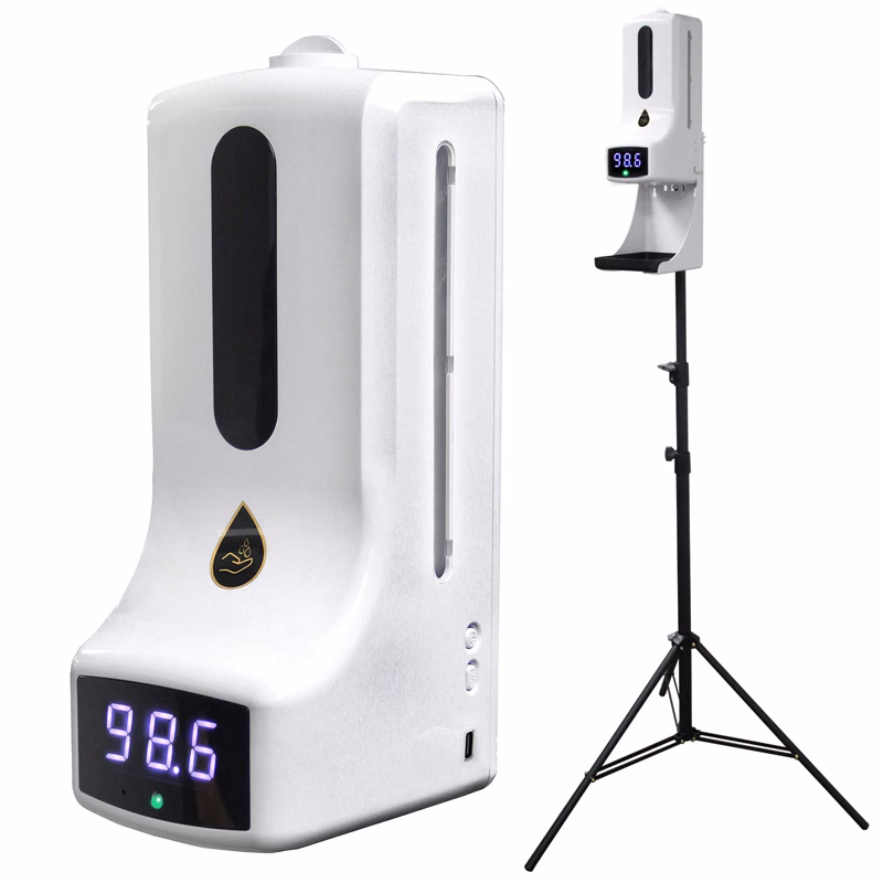 K9 Pro Automatic Temperature Hand Scanners Disinfection Machine w/tripod