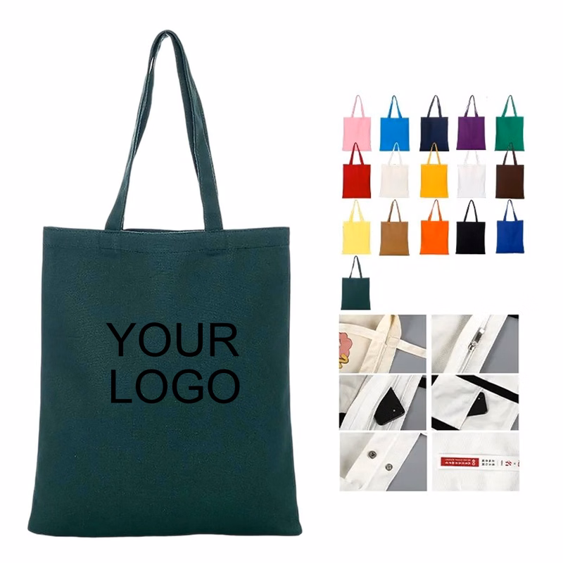 Polyester Cotton Tote Bag 16.54" x 13.78" for Branding and Promotions