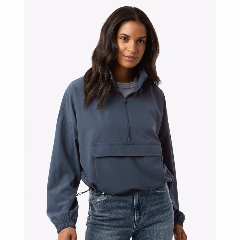 Women's Stretch Woven Quarter-Zip Pullover - BW5204