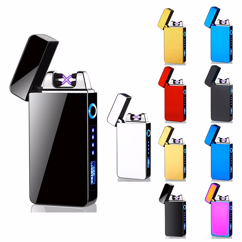 USB Rechargeable Windproof Electric Arc Lighter