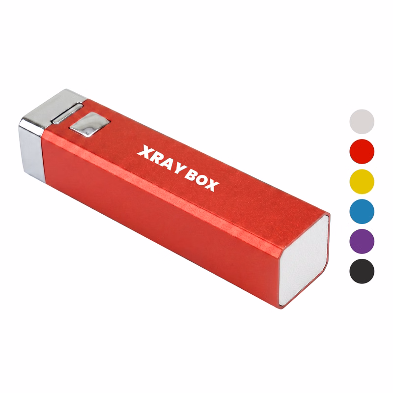 Popular USA Decorated Aluminum Portable Power Banks 2600mAh