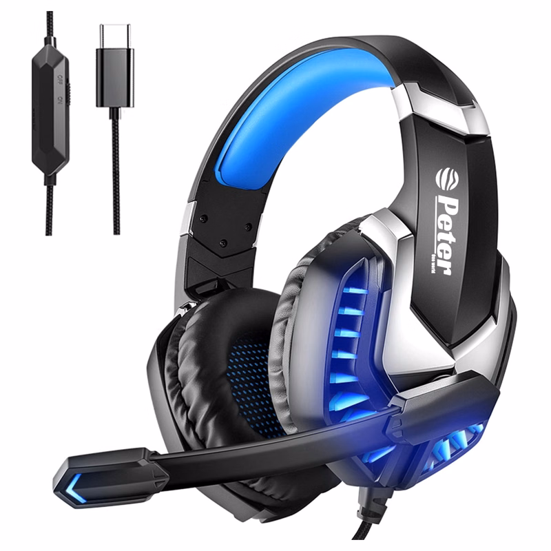 Gaming Headset With Led Light
