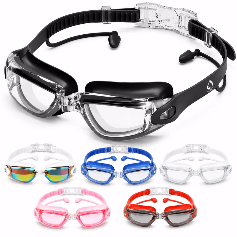 Silicone Adjustable Swimming Goggles