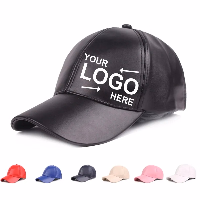 Pu Leather Baseball Cap