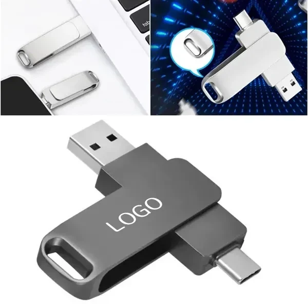 Rotating USB Flash Drive 1