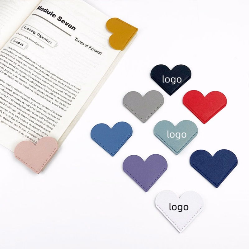 PU Heart Bookmark