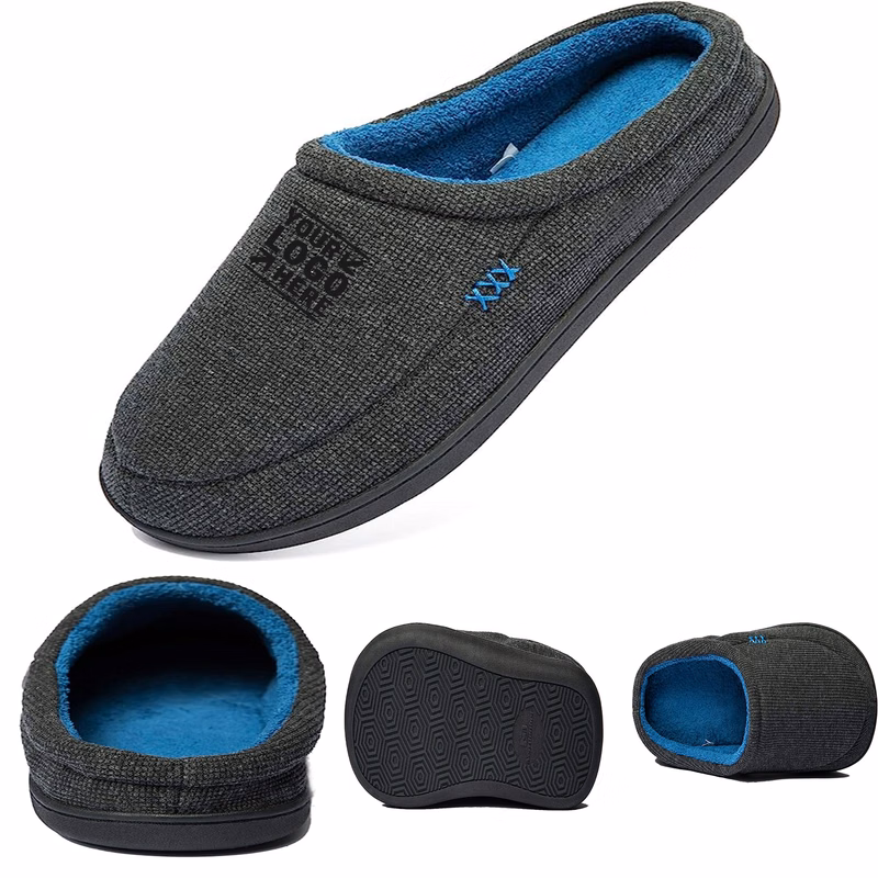 Men's Cozy Memory Foam Slippers Soft Slip