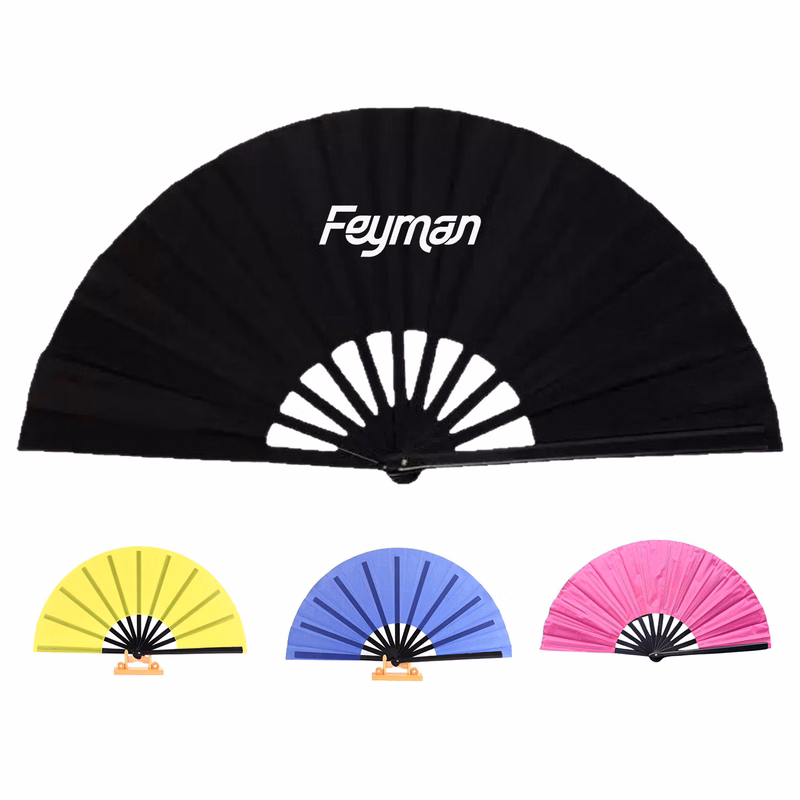 Handheld Plastic Folding Fan