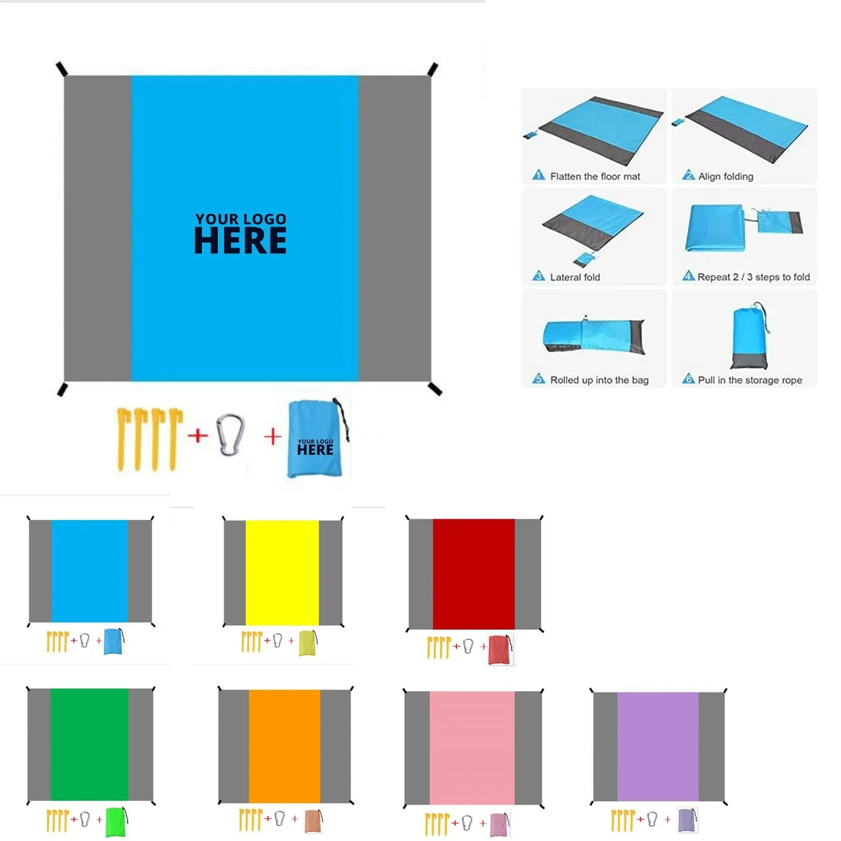 Sandfree Beach Mat Pinic Blanket 1