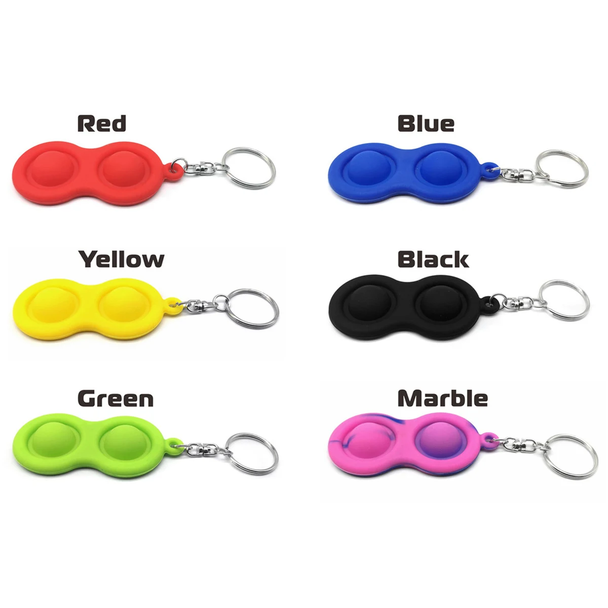 Double Pop It Key Tag 1