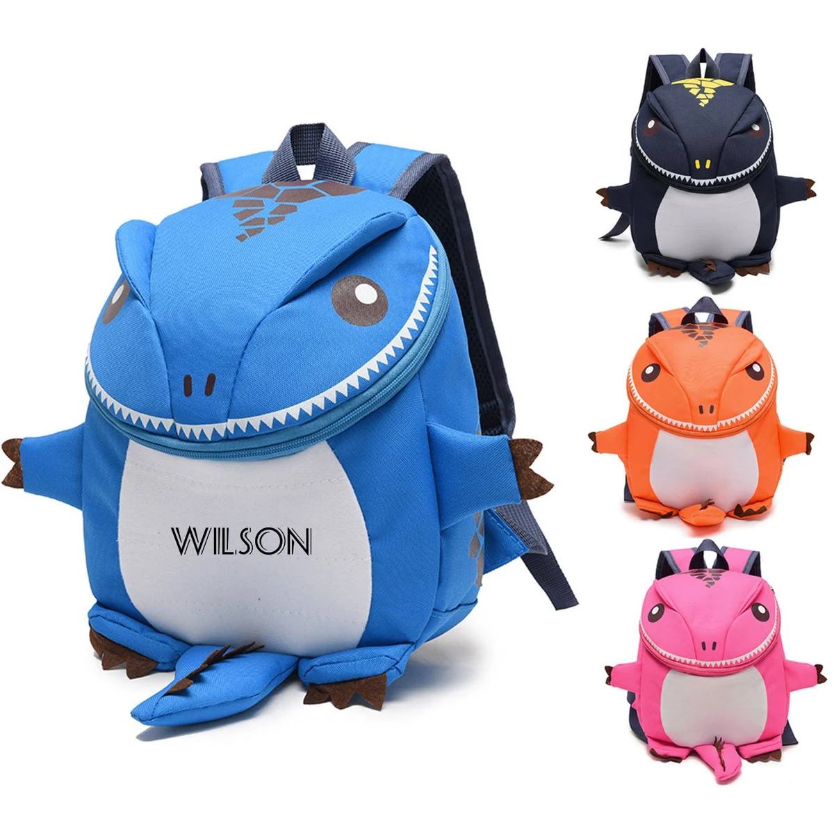 Oxford cartoon dinosaur kid backpack 1