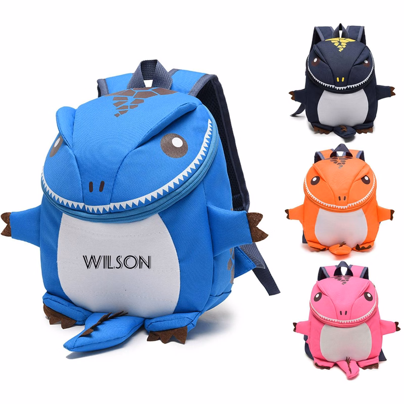 Oxford cartoon dinosaur kid backpack