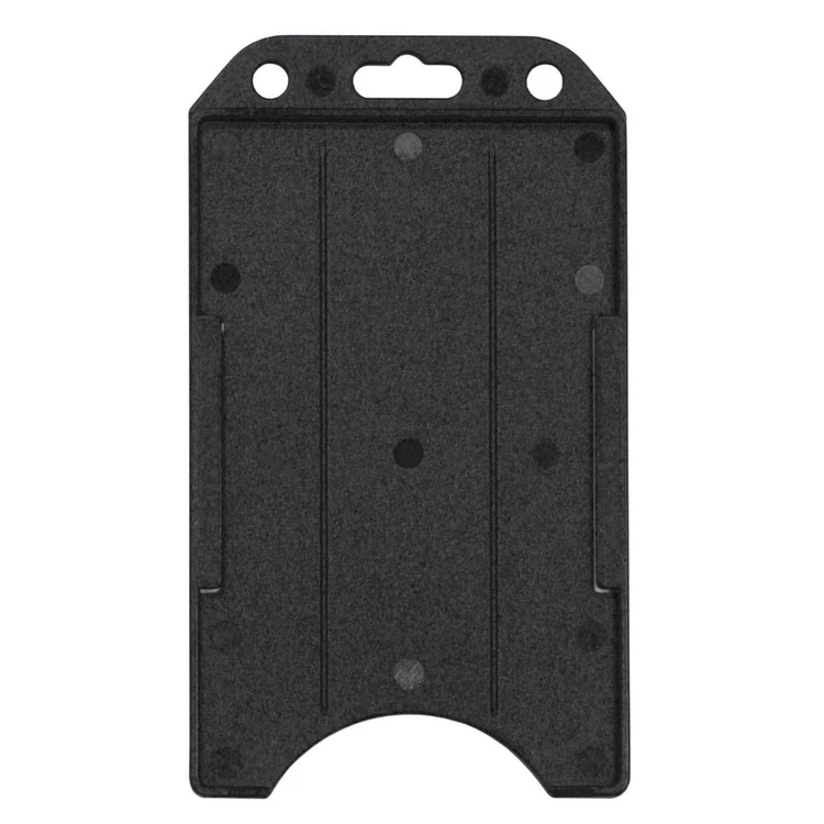 2.27" W x 3.93" H - Vertical Rigid Card Holder (Blank) 1