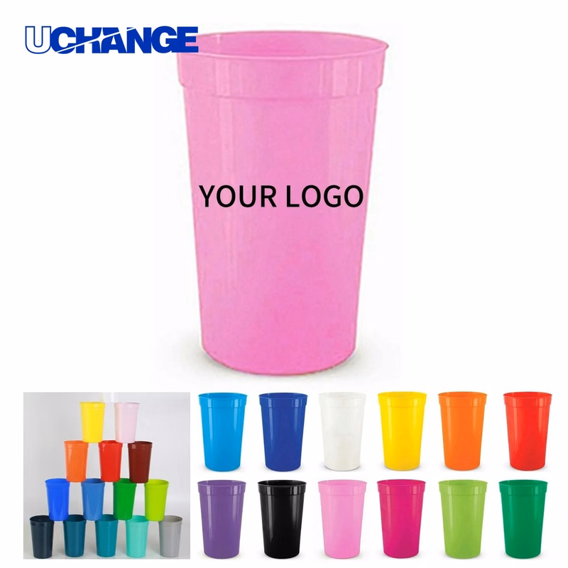 Plastic Stadium Cup 16oz BPA Free for Events