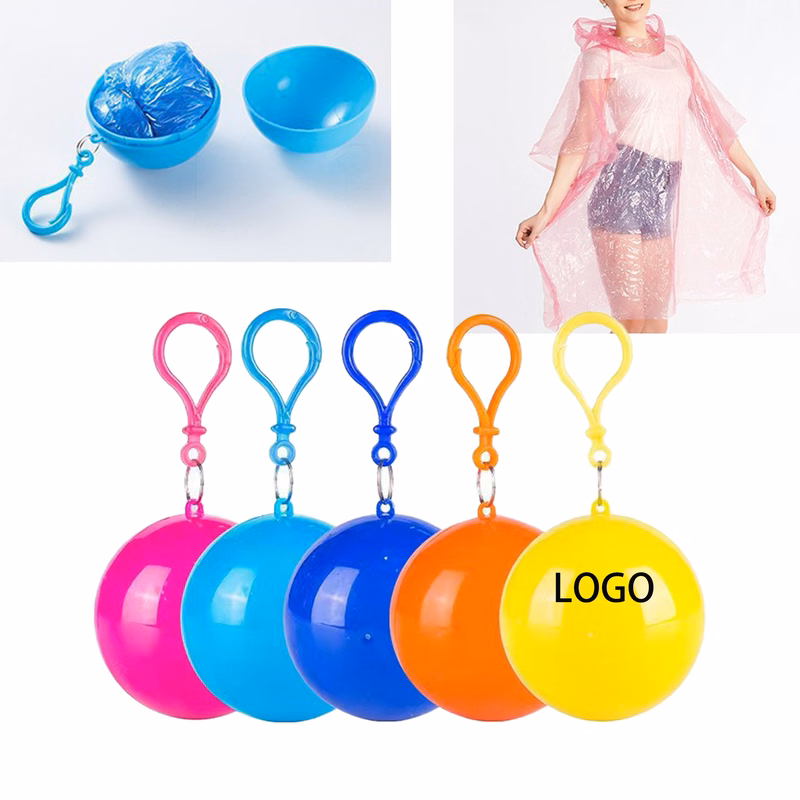 Disposable Rain Ponchos Emergency Clear Poncho