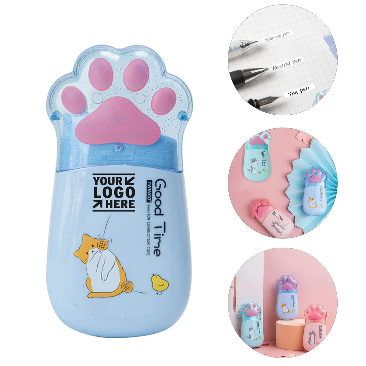 295FT 98FT School Large Capacity Cute White Correction Tape 1
