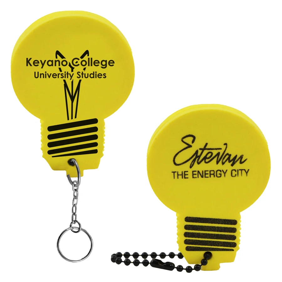 Lightbulb Key Tag 1
