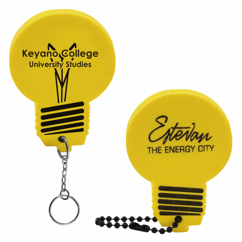 Lightbulb Key Tag