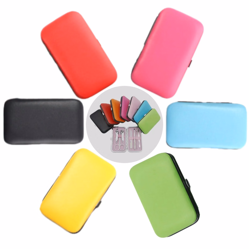 MOQ50 7-in-1 Travel Nail Clipper Tools Manicure Set