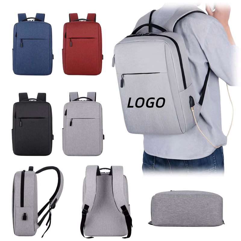 15.6 Inch Business Laptop Backpack With USB Port