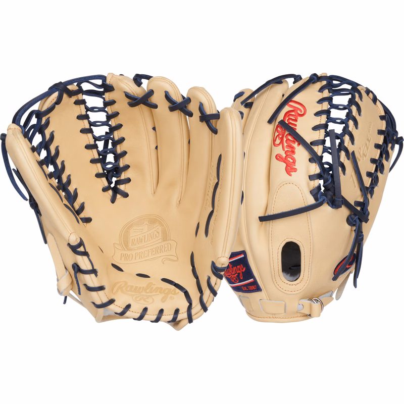 Rawlings Pro Preferred 12.75 in Baseball  Glove, Outfield