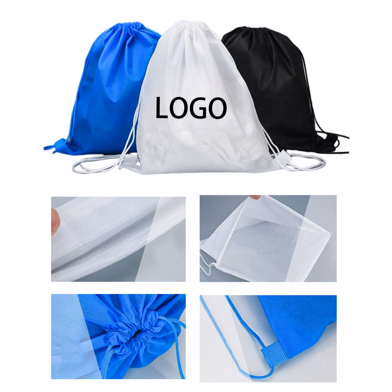 Sports Non-Woven Drawstring Bags