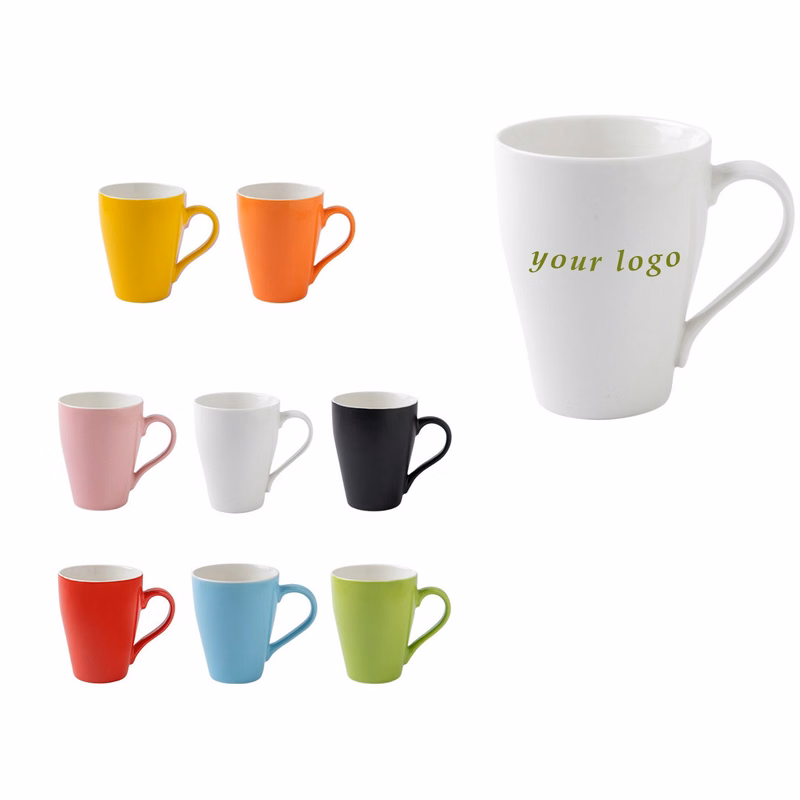 11.8oz Multi Colored Mug&breakfast Cup