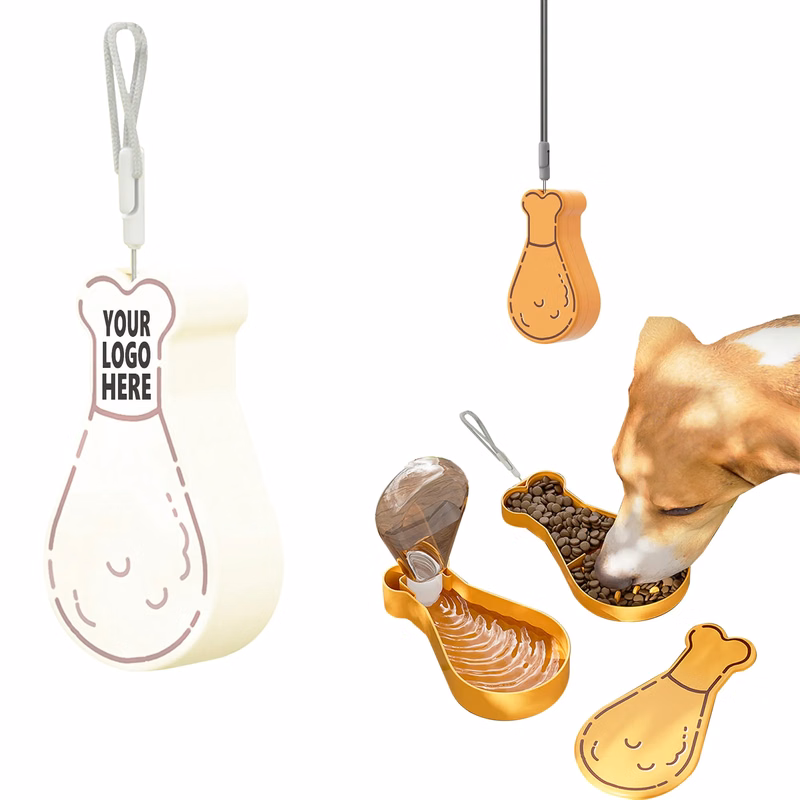 Portable Pet Cup Feeder For Going Out
