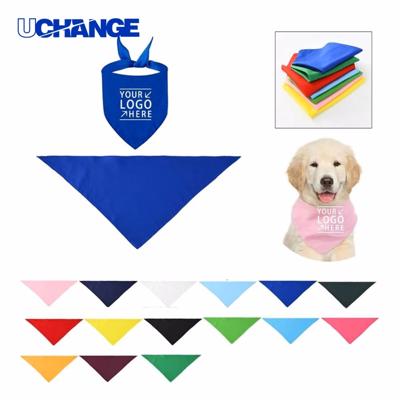 Polyester Pet Triangle Towel for Daily Use