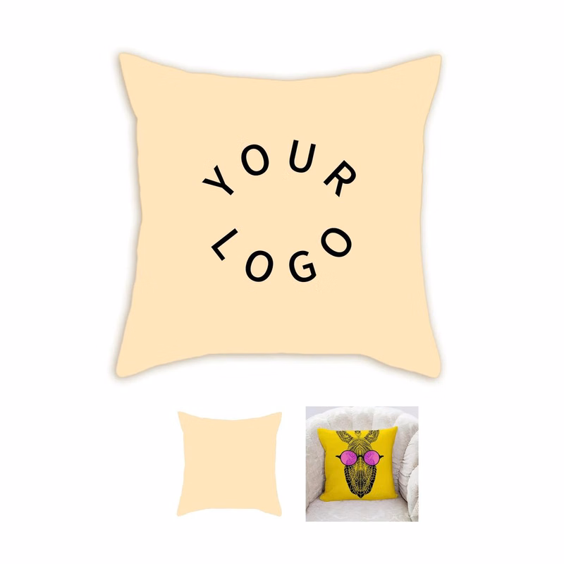 Durable Linen Pillow Cover for Home and Outdoor Decor