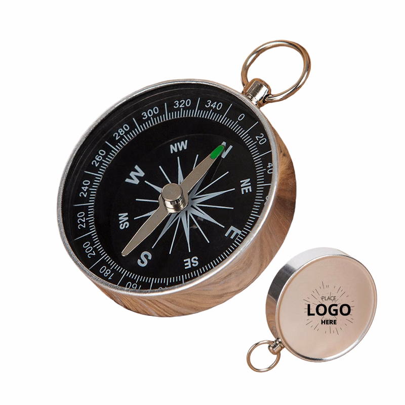 Portable Compass Keychain