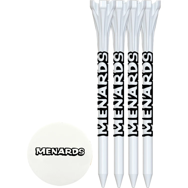 4 Flytee Tees 2-3/4", 1 Ball Marker 1