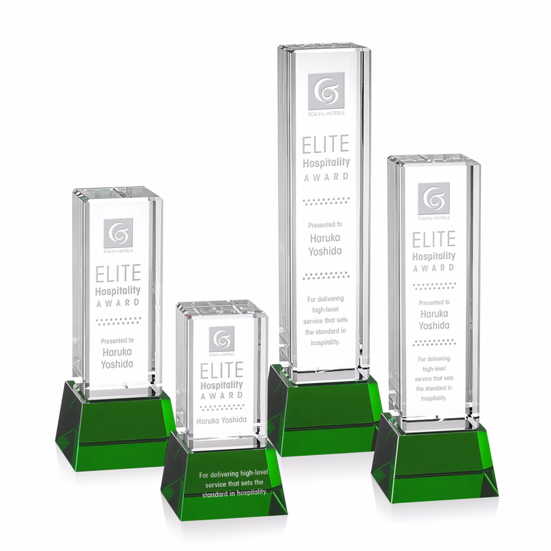 Robson Award on Base - Green