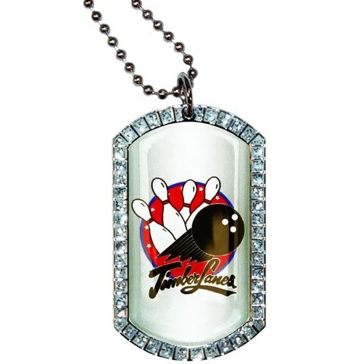 Express 1"x1.75" Insert Dog Tag - 6 Day Production Service 1