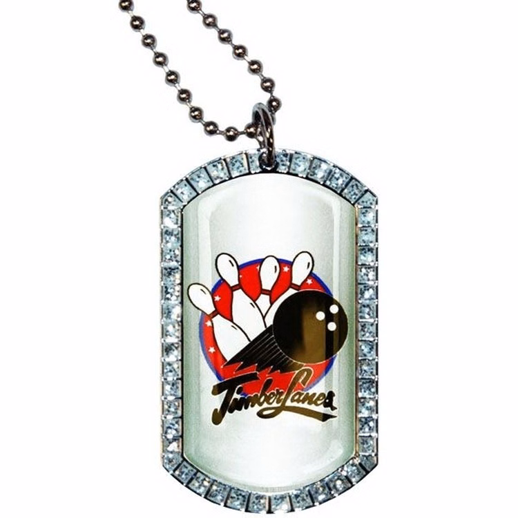 Express 1"x1.75" Insert Dog Tag - 6 Day Production Service