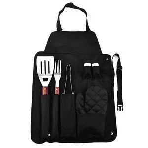 7 Piece Bbq Apron Set 1