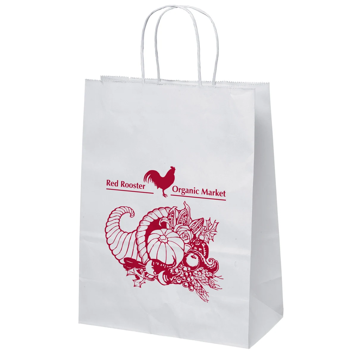 Jenny - White Shopper - Flexo Ink Print 1